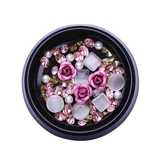 Блестящие стразы для дизайна ногтей, блестки, патчи, смешанные украшения для маникюра