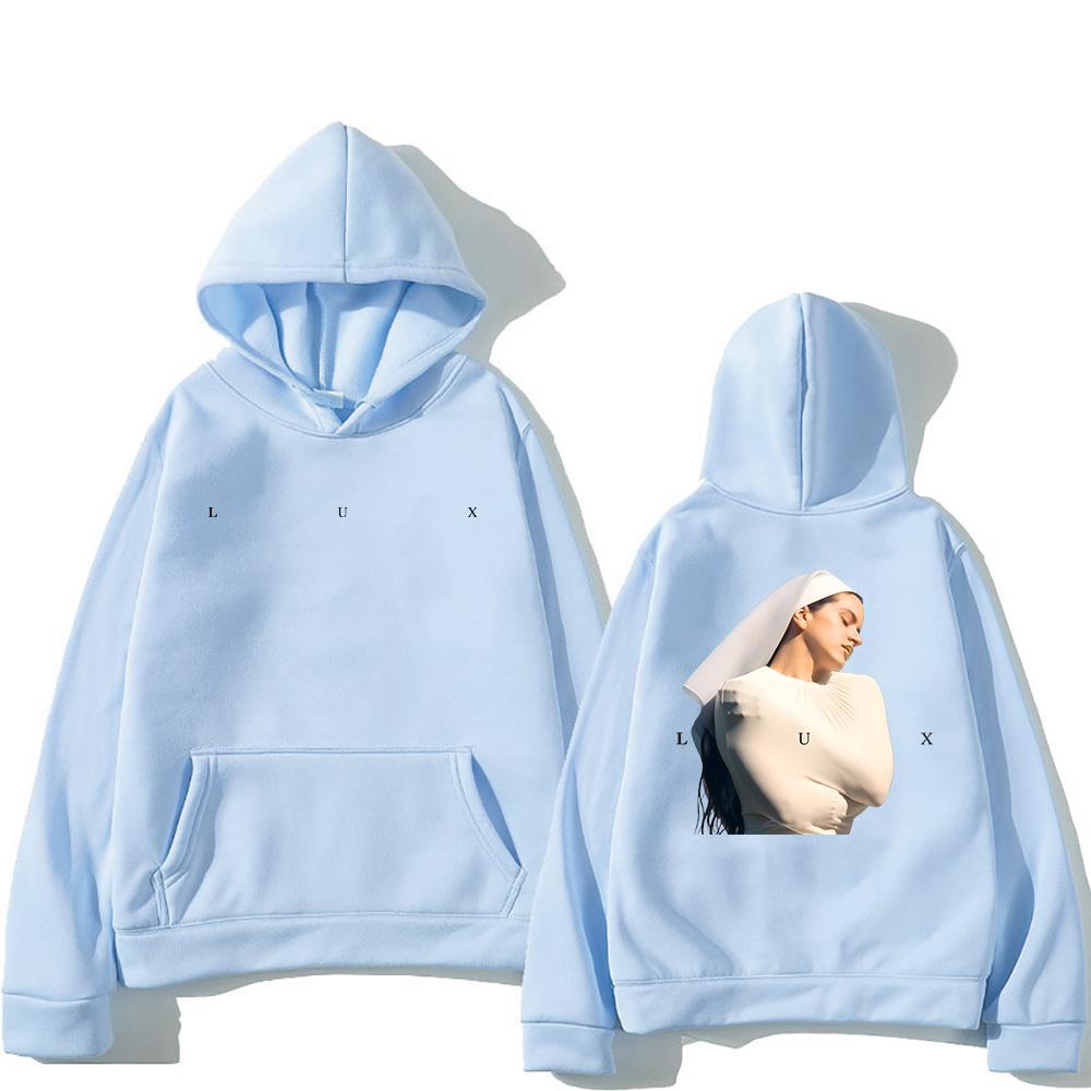 Rosalía Berghain Music Album Hoodies Women Fashion New Long Sleeve Pullovers Gift for Rosalia Fan Clothes Aesthetic Trendy