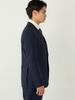 Ships Colors CANONICO Suit Jacket, Solid Color, Men's, Navy, Size 46, 217000007
