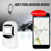 Wireless Anti-Loss Key Finder LED Light Whistle Sound 10m Range Mini Key Ring Alarm Remote Control Car Pendant Key Finder