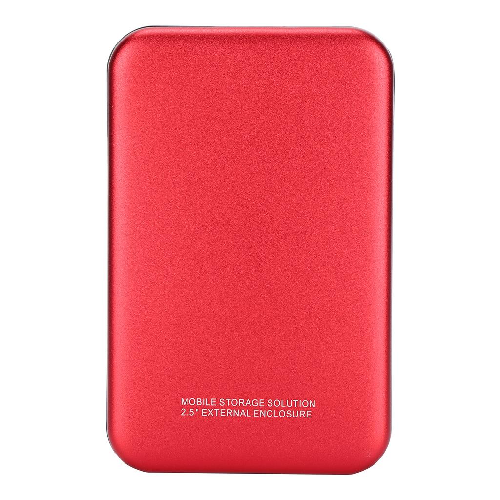 Портативный корпус для жесткого диска 2,5 дюйма SATA на USB 3.0, коробка для жесткого диска с кабелем для передачи данных, сумка для хранения для ноутбука, настольного компьютера (Нет