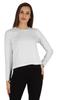 Inkmeso Perfect Long Sleeves T-shirt For Women Casual Regular Fit Basic Solid Everyday Tee