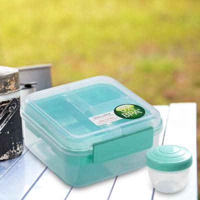 Контейнер для приготовления еды Bento Box, многоцелевой, прямоугольный, портативный, многоразовый для вечеринок в офисе