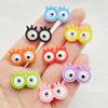20 шт. Разноцветные Кавайные Мультяшные Глаза Животных Серия Плоская задняя часть Смола Скрапбукинг Фигурки DIY Декор Поделки