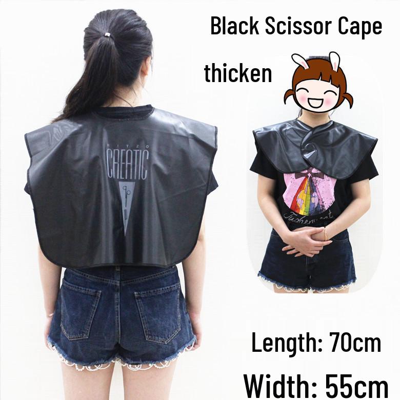 Утолщенная водонепроницаемая парикмахерская накидка для химической завивки, окрашивания и укладки волос.