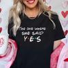 I The Birde  Groom Tshirt Bachelorette Farewell Party Tee Team Bride Shirt Bridal Shower Wedding Tops EVJF Bridesmaid Blouses