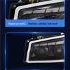 Светодиодные фары Full LED с двумя линзами для Sinotruk Howo 380/336, Супер яркий направленный поток.