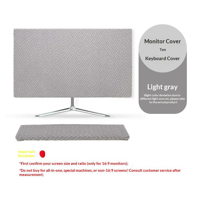 Elastic Dust Cover for 27-30 Inch Monitors Perfect for Home Office Protection