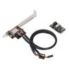 M.2 To PCIE Gigabit Network Card 1000Mbps Thickened Gold Pin Plug and Play M.2 B M Key PCIe Network
