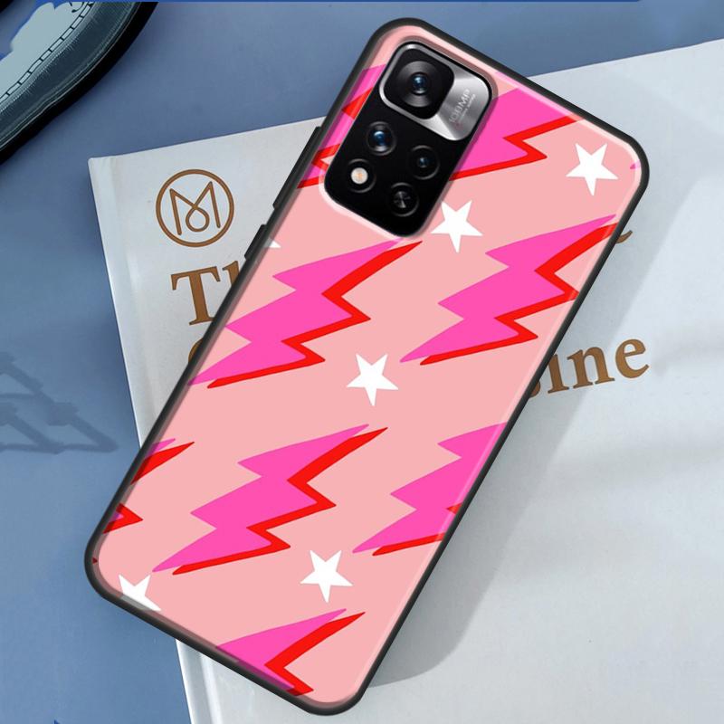 Lightning Bolt Case For Xiaomi Redmi Note 13 12 11 9 10 14 Pro 9S 10S 11S 12S Redmi 14C 10C 12C 13C Cover