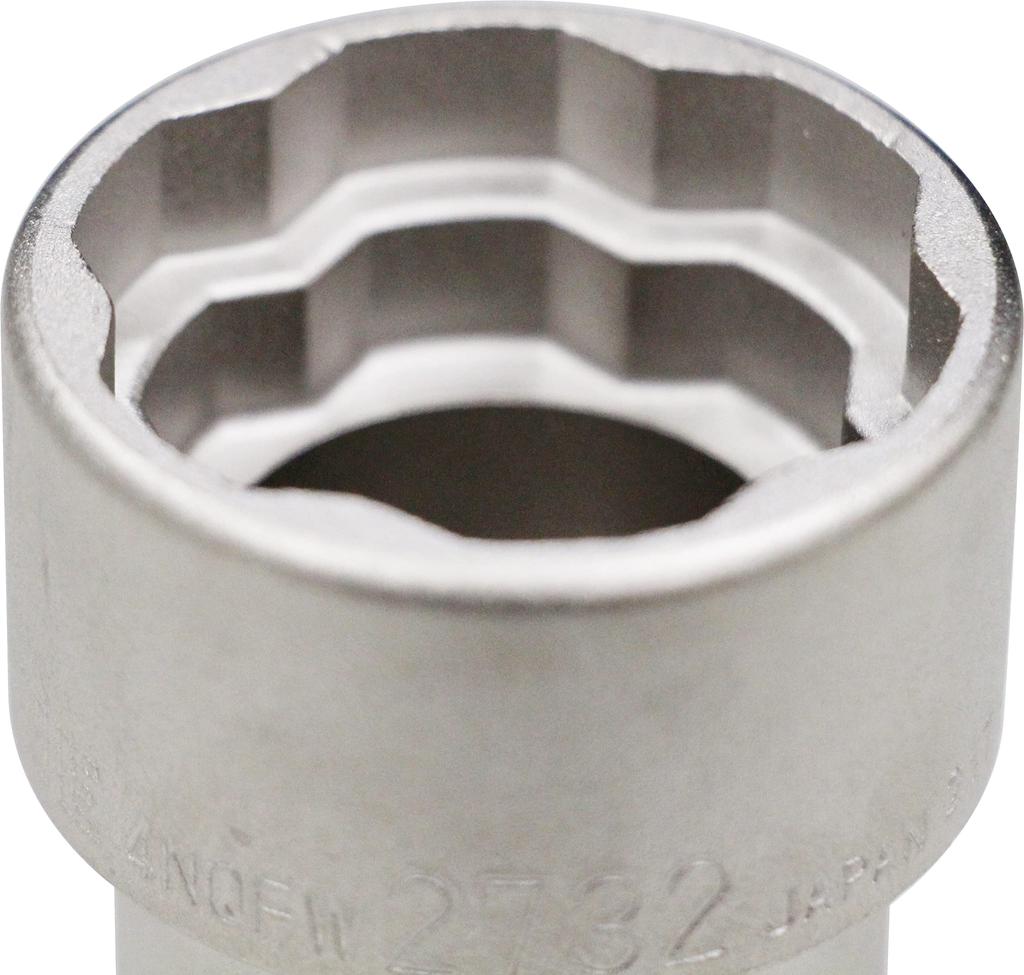 TONE Двойная быстросъемная головка для ударного привода Угол привода Ширина зева 27 x 32 мм 4NQFW-2732 12,7 мм (1/2")