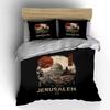 "Jerusalem Dome Art Set" Soft Skin-Friendly Bedding Set Includes 1 Duvet Cover And 2 Pillowcase, Gift