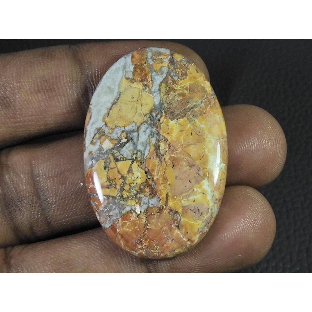 67Cts. Натуральная яшма Малигано (28X41X06ММ) Овальный Кабошон Россыпной Драгоценный Камень B-268