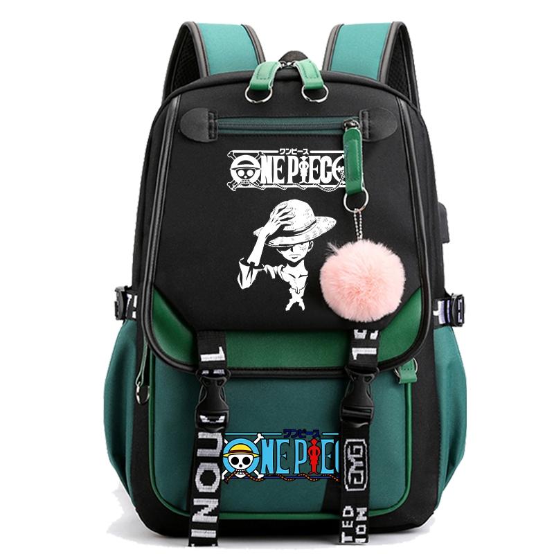 Аниме цельный рюкзак для женщин холщовая сумка для ноутбука школьная сумка для девочек-подростков школьная сумка женская дорожная сумка Mochila