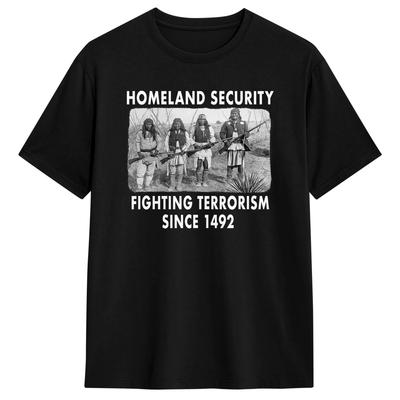 Унисекс Женская Футболка Homeland Security Борьба с Терроризмом Футболки Харадзюку Летняя Футболка Уличная Одежда Хлопковая Одежда Подарок
