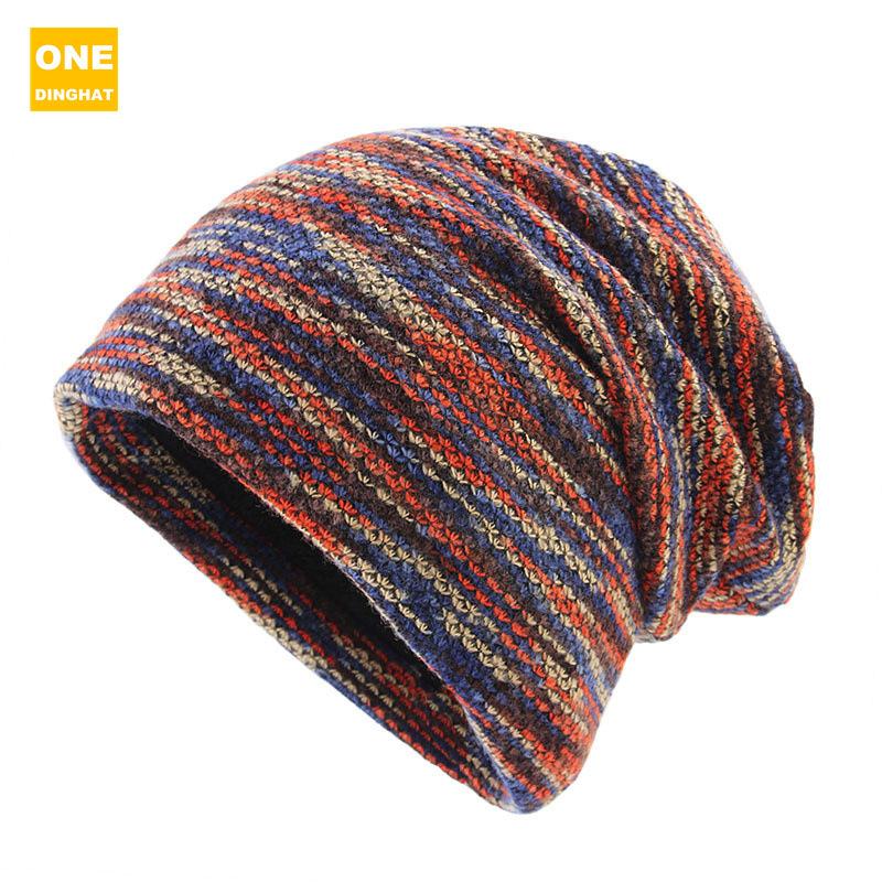 Мужские и женские зимние хлопковые шапки-пуловеры, двухслойные флисовые шапки-ушанки, длинные многослойные шапки Tm-123