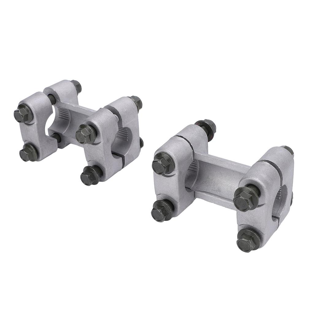 22mm 7 8in Handlebar Risers Mount Clamp Aluminum Alloy Anodized Handle Bar Riser Mount Adapter for ATV Dirt Bike