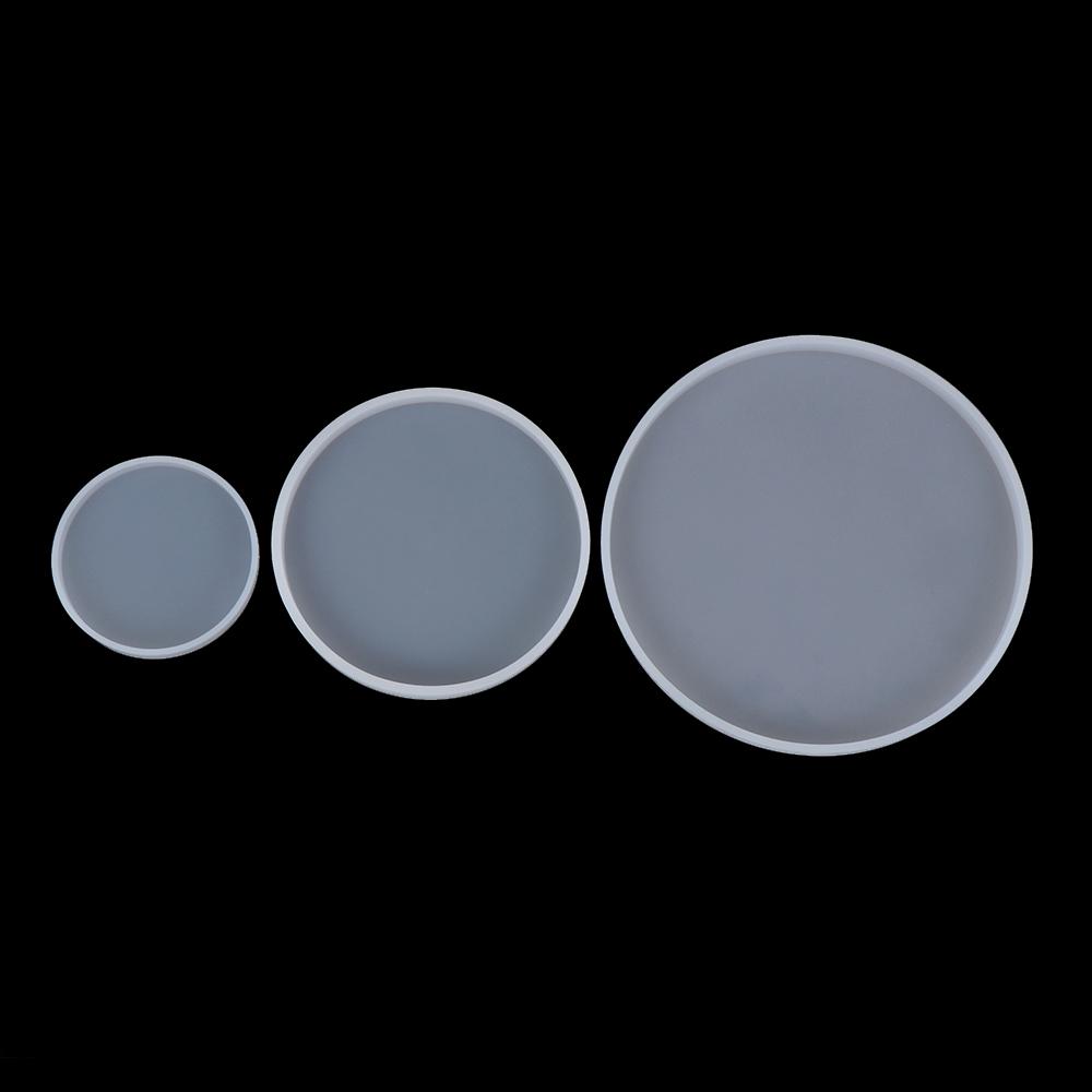 Подвеска из агата, силиконовая чашка, безумная форма для литья из эпоксидной смолы, форма для подставки, круглая форма для изготовления ювелирных изделий