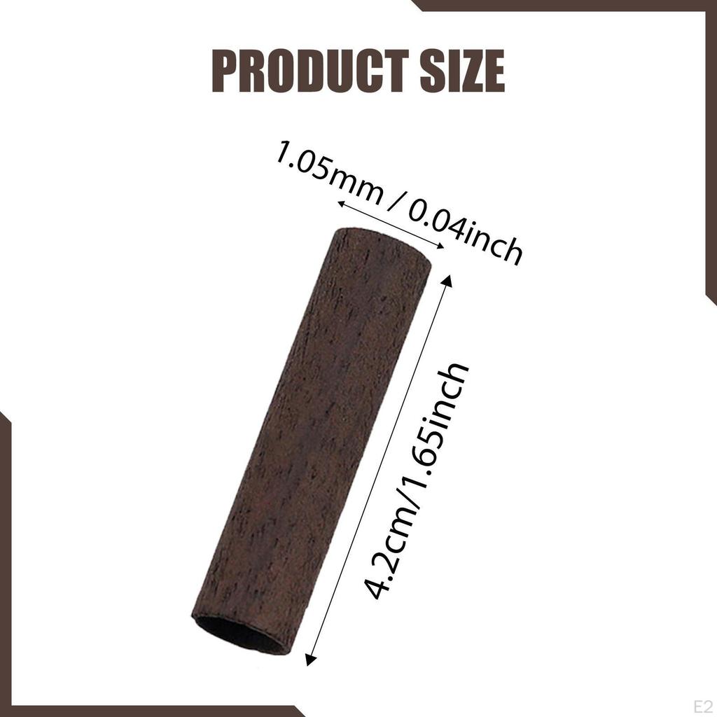 5Pcs Wooden Guitar Rod Covers Sleeves Repair Easy Installation Accessories Lightweight
