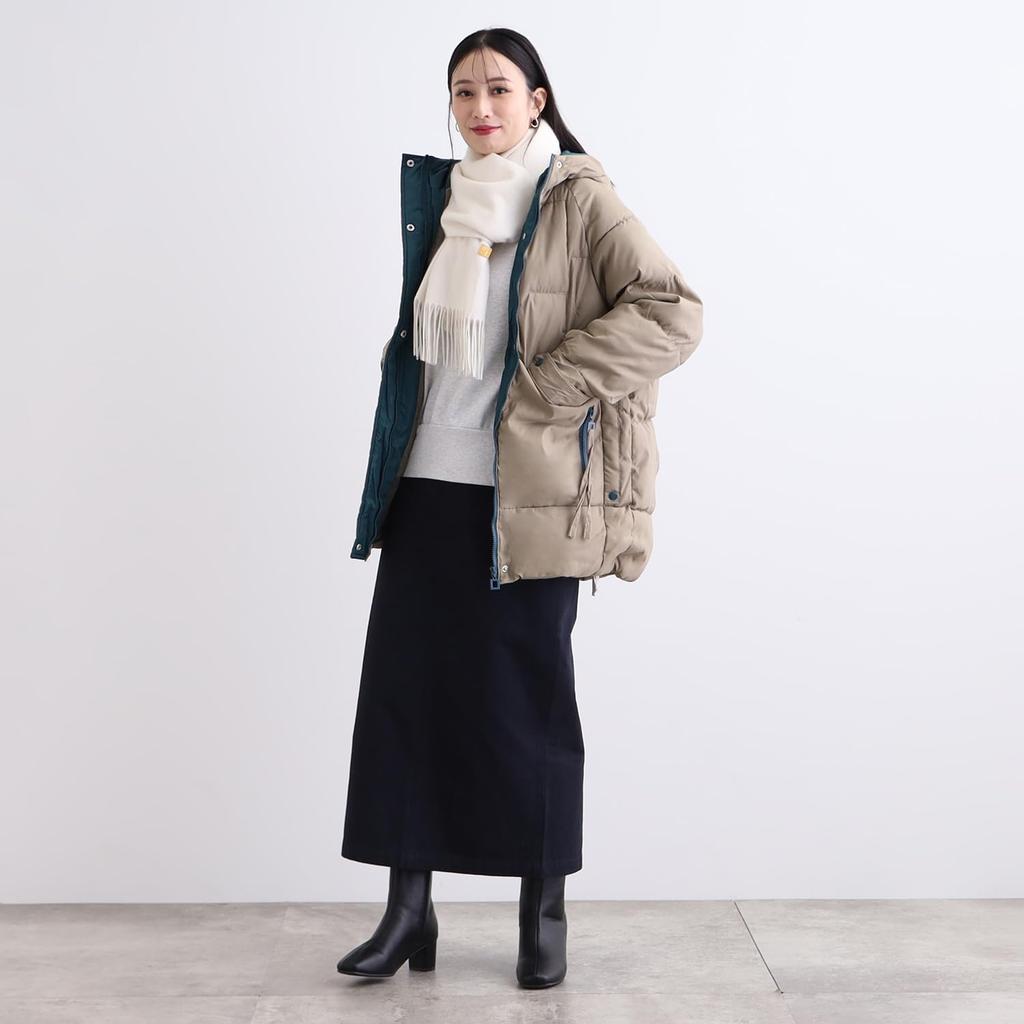 Miel Cashmere Scarf Stole for 60cm Cashmere Stole for White [Moonbat] 100% Women, Washable, Large, Thick, Plain, Wide, Warm, Winter, Fluffy, Gift,