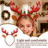 Christmas Headbands for Women Reindeer Hair Accessories Funny Festival Headdress for Girls School Vacation Family Gathering