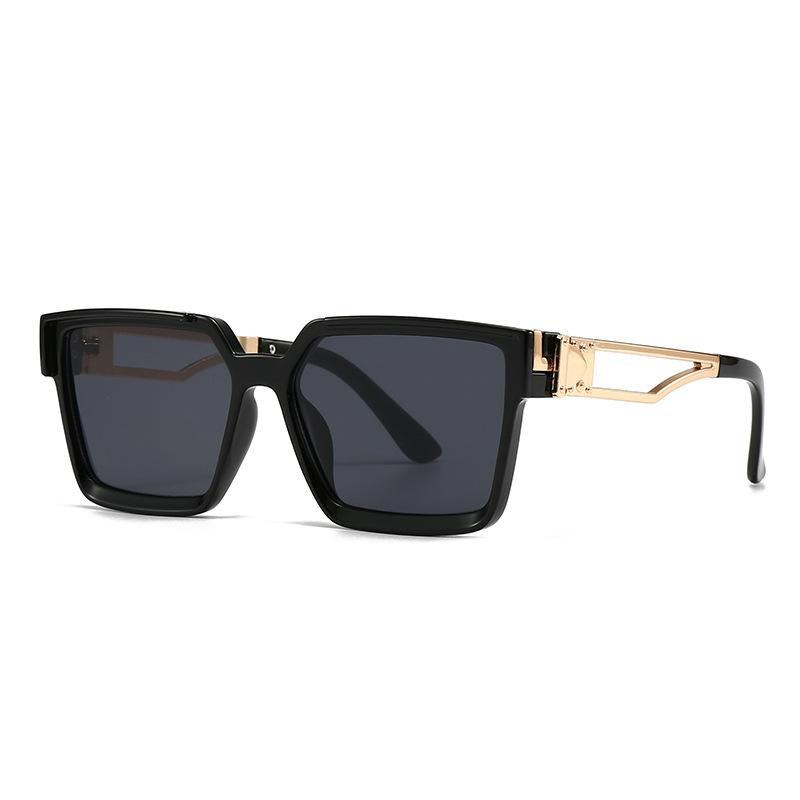 Fashion Vintage Square Gold Sunglasses Women For Men Sun Glasses Punk Shades Luxury Brand Designer Classic Mirror Shades Uv400