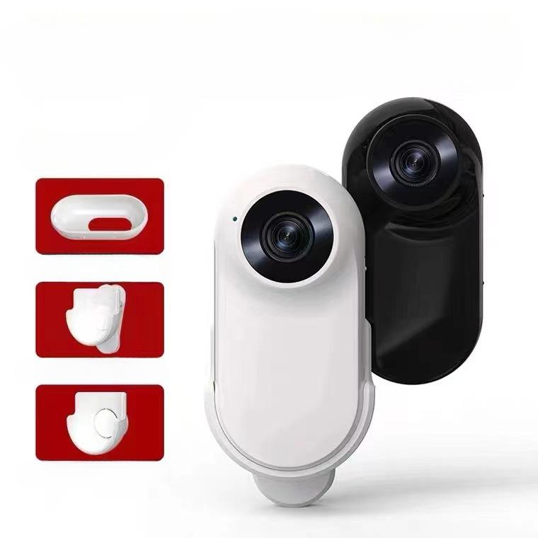 360-градусная спортивная камера с магнитной присоской, камера для большого пальца, может ездить, снимать, путешествовать, снимать с водонепроницаемым рукавом IP6