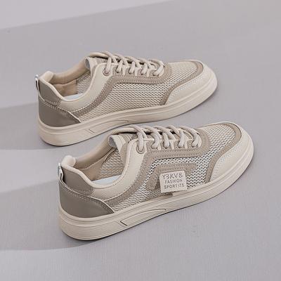 Роскошные новые сетчатые дышащие уличные кроссовки для бега по утрам 2024 года, женская модная тенденция, универсальная студенческая повседневная обувь, кроссовки