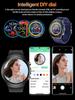 SACOSDING New ECG+PPG Smart Watch 1.43" AMOLED Display Men 100+ Sports Modes Watch Bluetooth Call Blood Pressure Health Monitor IP68 Waterproof