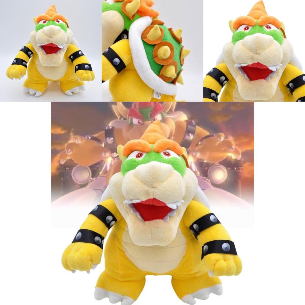 Exquisite Super Mario Baby Bowser Koopa Plush Doll Stuffed Mini Toy 6 Inch