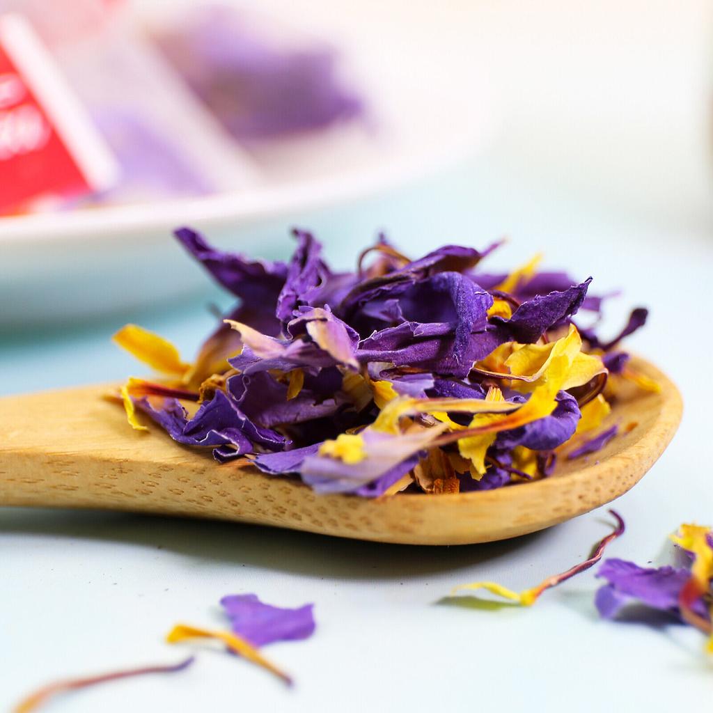 Египетская голубая водяная лилия, цветок синего лотоса, сушеный цветок голубого лотоса, 30 г, полезный для сна, ароматизированный чай для здоровья