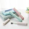 Portable Bathroom Accessories Tubular Toothbrush Holder Plastic Practical Toothbrush Storage Boxs Hygiene Cleaning Organizer