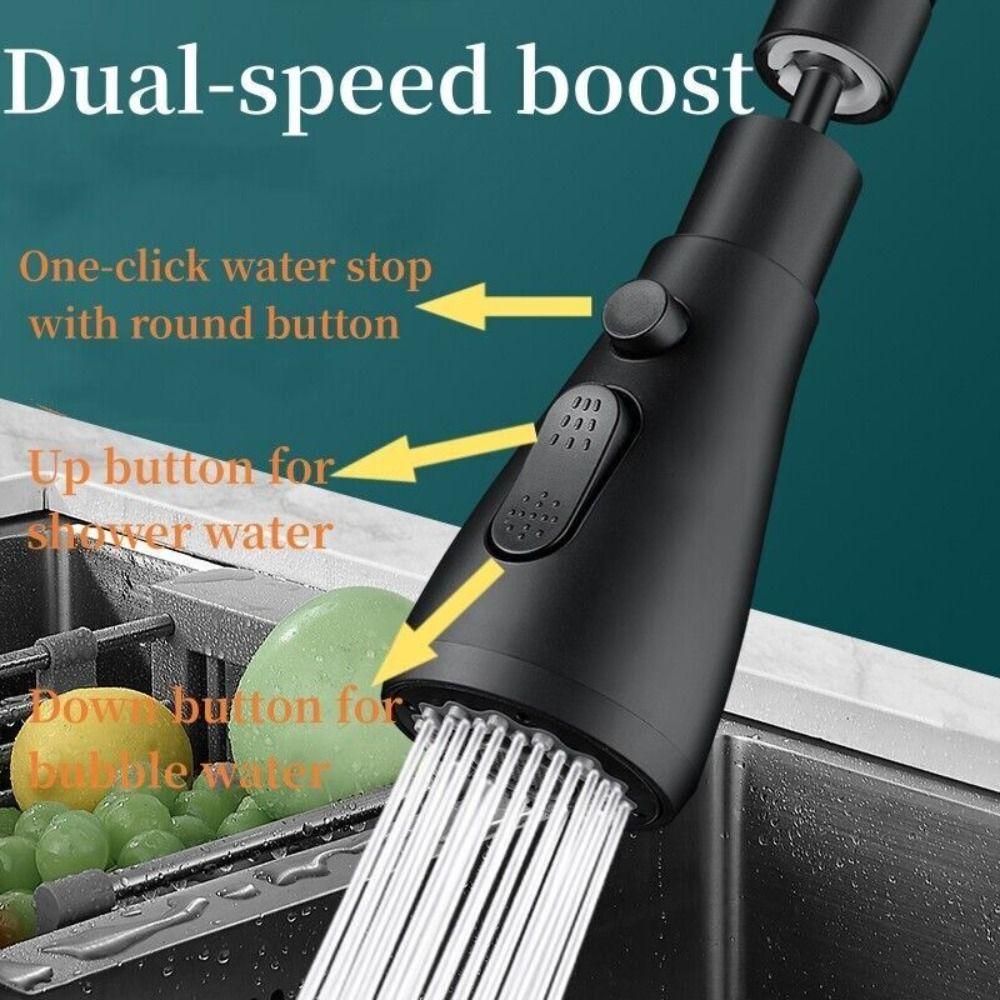 Многофункциональный распылитель для крана, поворотный на 360° носик для крана, регулируемый удлинитель для крана