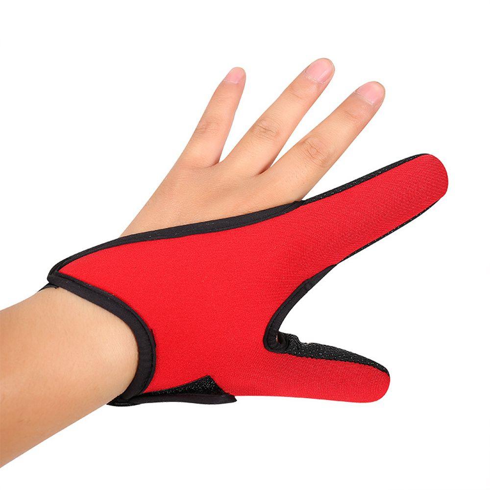 Tackle Non-Slip Glove Two-finger Gloves Finger Casting Glove 2 Fingers Protector Fishing Gloves