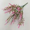 Реалистичная искусственная лаванда, поддельный цветок, безопасный пластик без BPA, искусственное растение, 34 см, 1 шт. для украшения свадьбы, дома, журнального столика