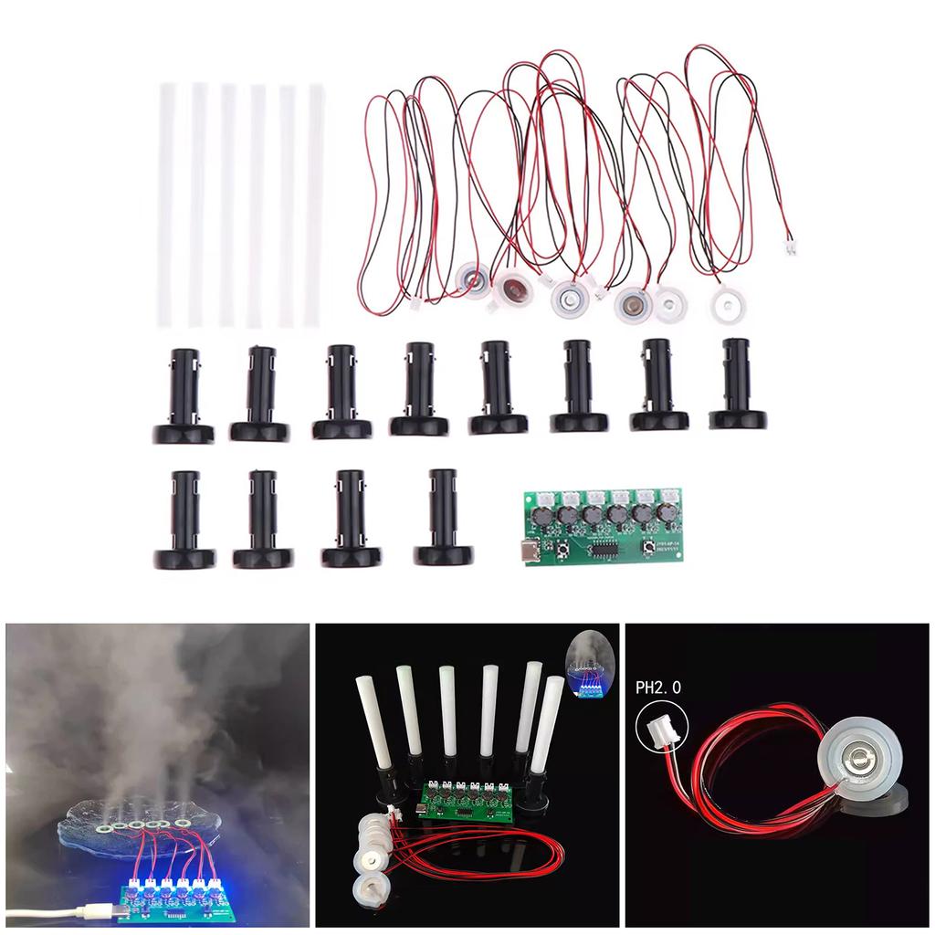 Высокоэффективная шестиканальная плата управления увлажнителем воздуха, плата увлажнителя для бытового использования и выращивания растений