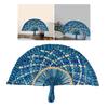 Natural Hand Woven Straw Fan for Summer Cooling Wall Display and Gifting Hamdmade Fan
