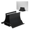 AllBright Laptop Vertical Desktop Stand, Stand, Space-Saving (Black)
