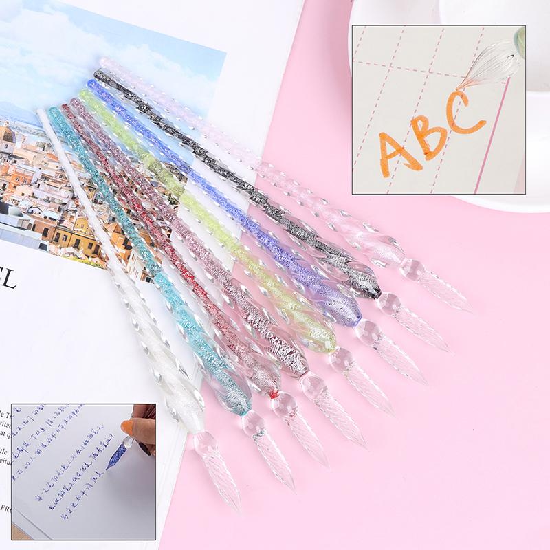 Diy Craft Painting Gift Dipping Drip Fountain Pens Dip Pen Glass Filling Ink