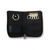 PAUL & JOE ACCESSOIRES Key Case with Embossed Studs in Black