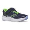 Saucony Kinvara 14 kids low-top running shoes dark blue green non-slip comfortable SK267103
