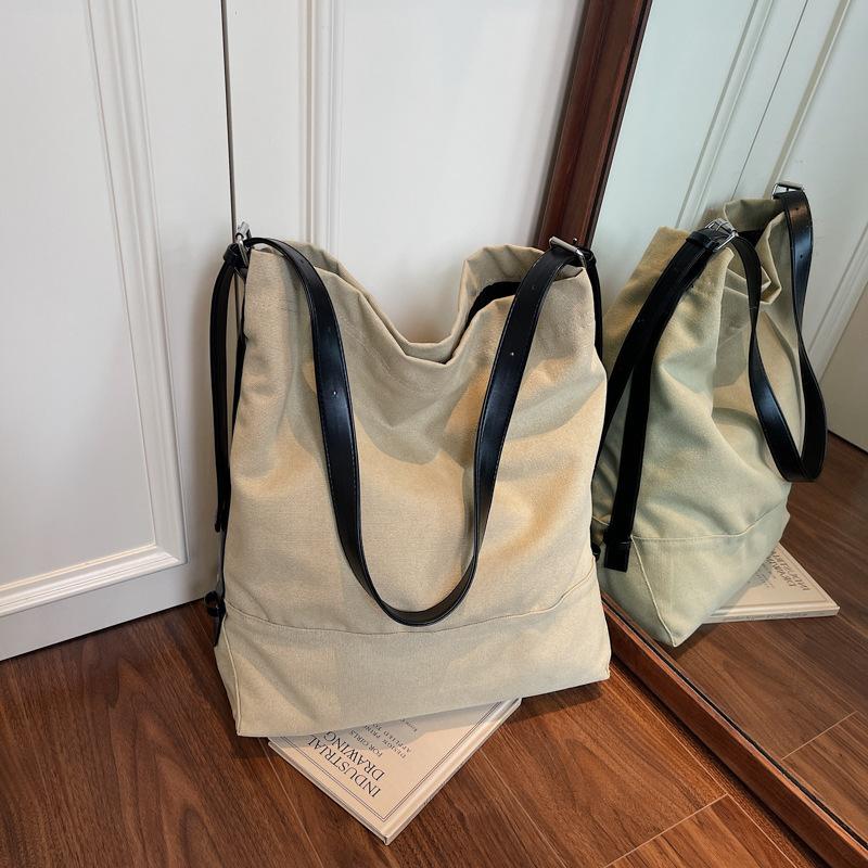 Повседневная сумка-тоут большой вместимости, женская, летняя, новая, нишевый ленивый стиль, универсальная, для поездок на работу, на одно плечо, сумка-мессенджер, тренд