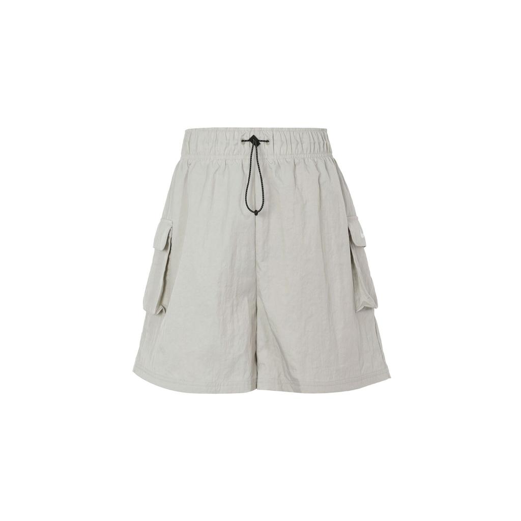 Nike Эластичные прямые повседневные шорты с высокой талией, женские плавки, серые DM6248-012