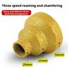M10 M14 Diamond Chamfer Step Bit 20-50mm Hole Saw Milling Tile Cutter Marble Concrete Reamer Masonry Drilling Construction Bits