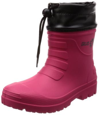 GILIO Легкие гибридные короткие резиновые сапоги из ЭВА для садоводства и работы, женские, размер 3E, розовые, 24.0см-24.5см,
