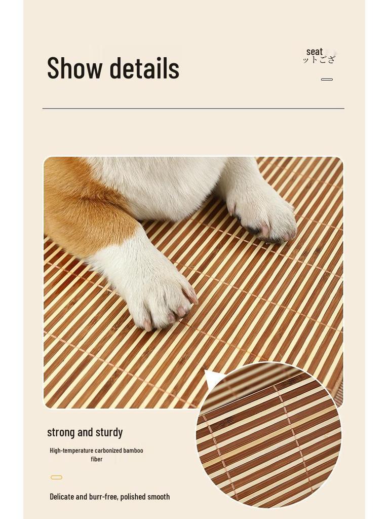 Уютная зимняя подушка для собак и кошек - Съемный, моющийся спальный коврик для маленьких питомцев