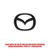 1pcs Car Steering Wheel Decorative Emblem Stickers Auto Accessories For Mazda RX-8 626 BM BL BK GH GJ GL MX-3 MX-5 CX30 Skyactiv bg1