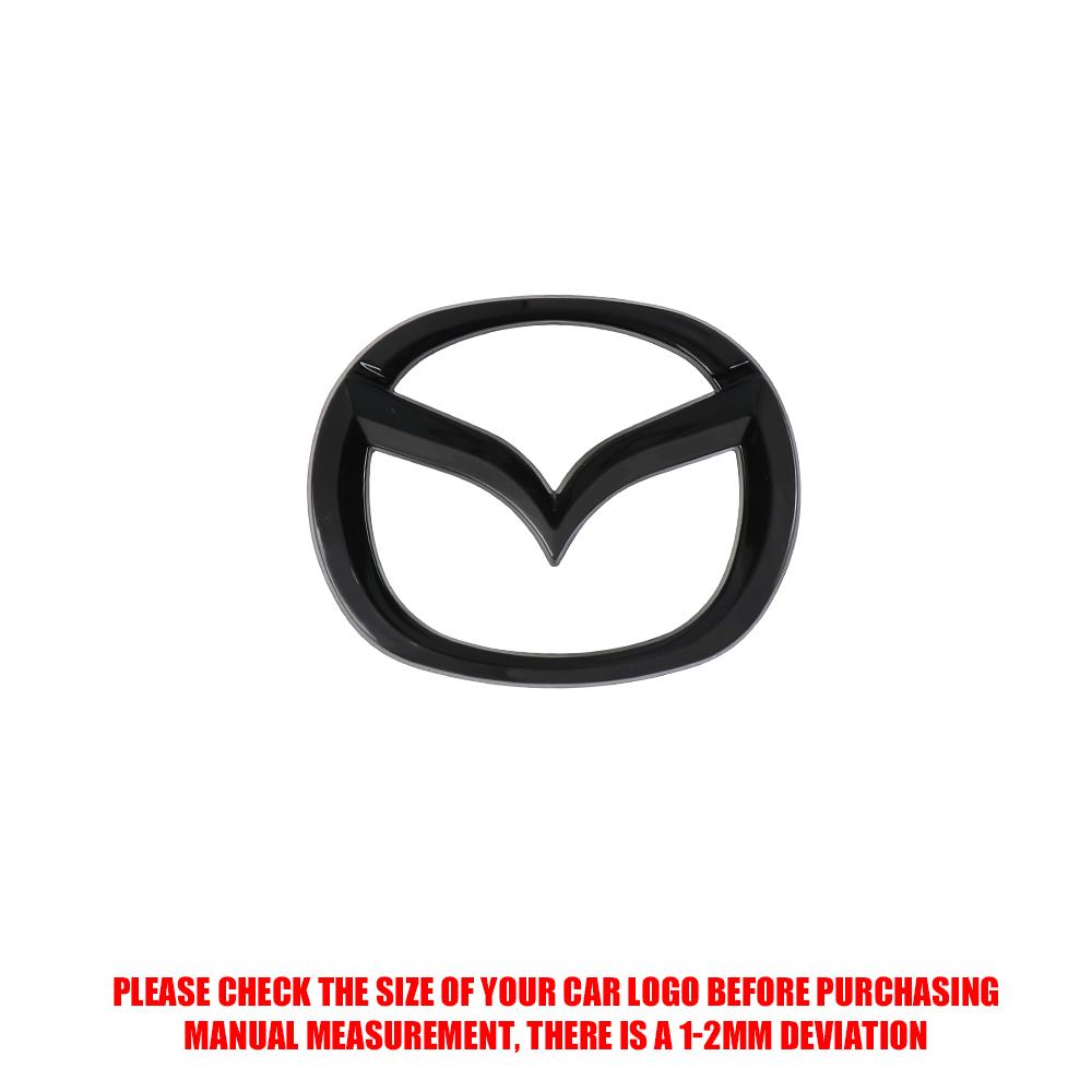 1pcs Car Steering Wheel Decorative Emblem Stickers Auto Accessories For Mazda RX-8 626 BM BL BK GH GJ GL MX-3 MX-5 CX30 Skyactiv bg1