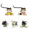 Heavy Duty 12V/24V Starter Solenoid Relays Replacement Truck Starter Solenoid for  Engines ATV UTV most weather Use
