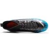 34-46 Men's High-top Large-size Football Shoes Long Nail Anti-slip Resistance TPR Artificial Captain Outdoor Youth Football Boots